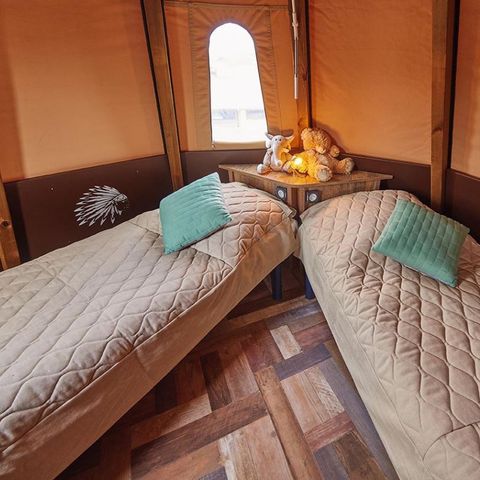 Accommodatie 4 personen - TIPI 4 PERS- 2 slaapkamers
