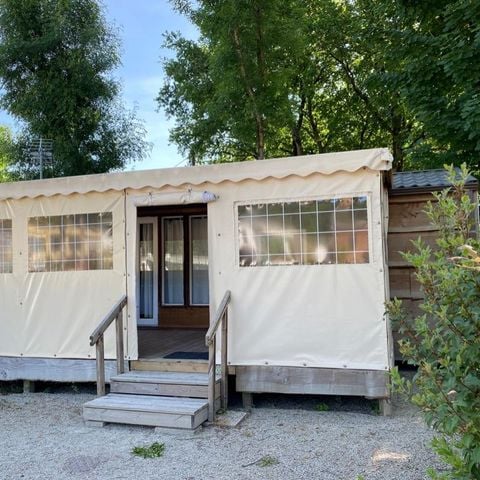 Stacaravan 2 personen - Comfort stacaravan - 1 slaapkamer