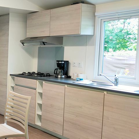 Stacaravan 4 personen - Privilege stacaravan - 2 slaapkamers
