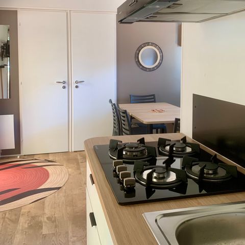 Stacaravan 4 personen - Premium stacaravan - 2 slaapkamers