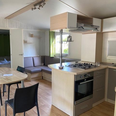 Stacaravan 6 personen - Privilege stacaravan - 3 slaapkamers