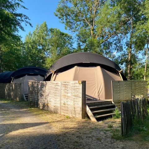 UNIEKE ACCOMMODATIE 8 personen - Transparante luchtbel - Geen sanitaire voorzieningen