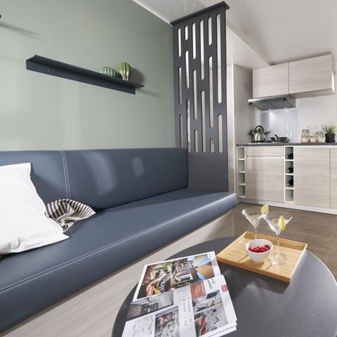 Stacaravan 6 personen - Prestige 35m