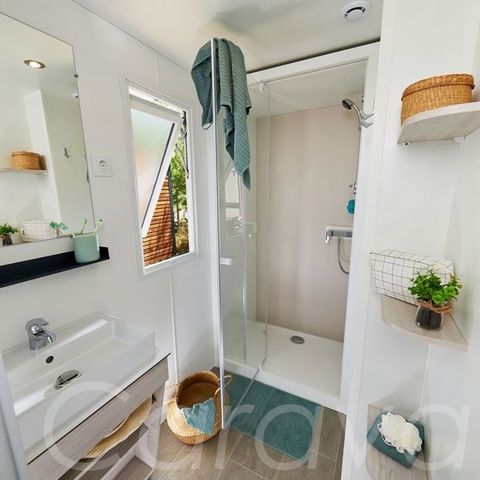 Stacaravan 4 personen - Prestige 33m² - 2 kamers