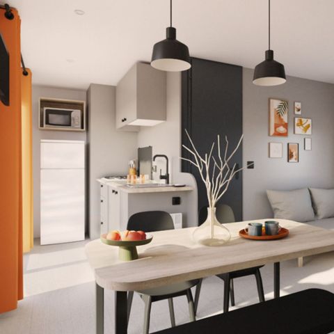 Stacaravan 8 personen - Mobile-home Leisure 8 personen 3 slaapkamers 30m ² (30m ²)
