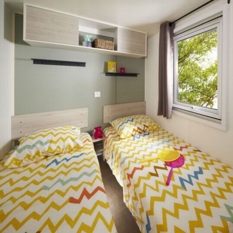 Stacaravan 8 personen - Mobile-home Leisure 8 personen 3 slaapkamers 30m ² (30m ²)