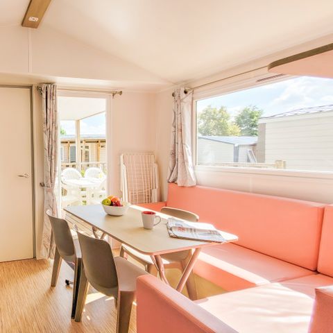 Stacaravan 6 personen - LEISURE - 3 slaapkamers - TV