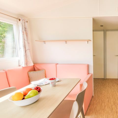 Stacaravan 6 personen - LEISURE - 3 slaapkamers - TV