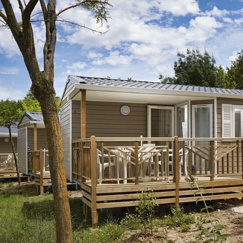 Stacaravan 4 personen - Stacaravan 4-persoons 2 kamers Cocoon 23m² - Stacaravan