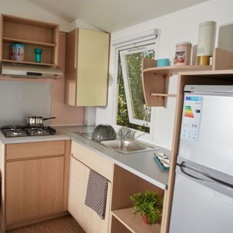 Stacaravan 4 personen - Stacaravan 4-persoons 2 kamers Cocoon 23m² - Stacaravan