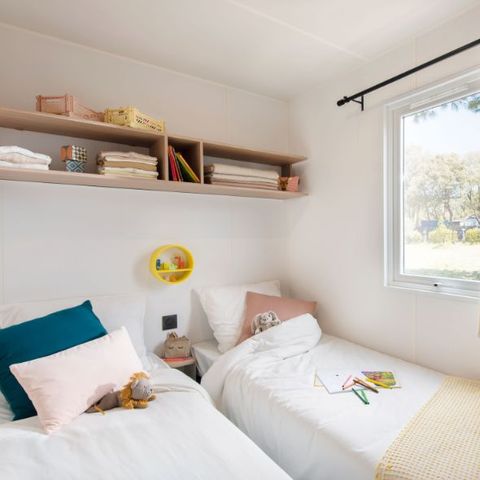 Stacaravan 5 personen - Stacaravan Evasion 5 personen 2 kamers 23m² - Stacaravan voor 5 personen