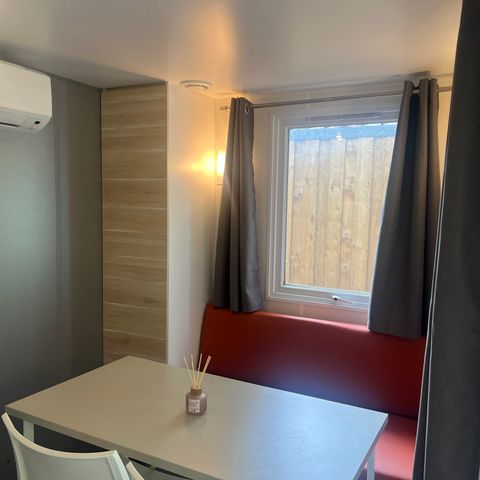Stacaravan 4 personen - Blue airconditioning