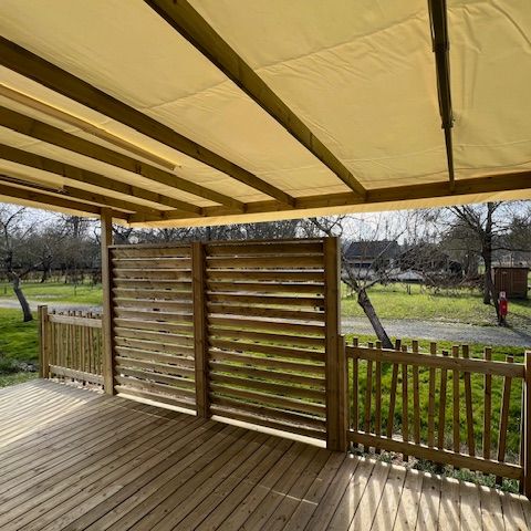 Stacaravan 4 personen - Cabane 4 pers clim 2025 2 sl.k.
