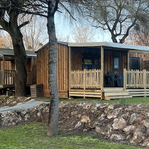 Stacaravan 4 personen - Cabane 4 pers clim 2025 2 sl.k.