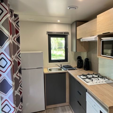 Stacaravan 4 personen - PREMIUM "SPA" klimmen - 2 sl.k.