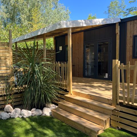 Stacaravan 6 personen - Stacaravan Premium "SPA" 6 pers Clim 3 sl.k. 2025