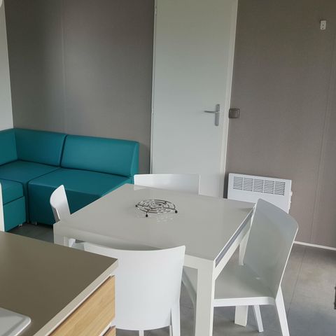 Stacaravan 6 personen - Stacaravan 3 slaapkamers 2 badkamers - straatkant