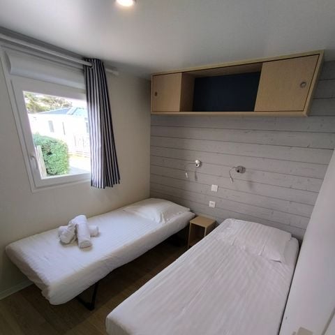 Stacaravan 4 personen - Stacaravan met 2 slaapkamers - uitzonderlijk uitzicht op zee - 2e en 3e rij