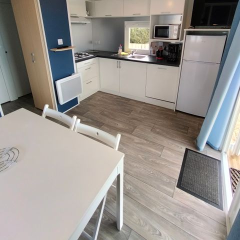 Stacaravan 4 personen - Stacaravan met 2 slaapkamers