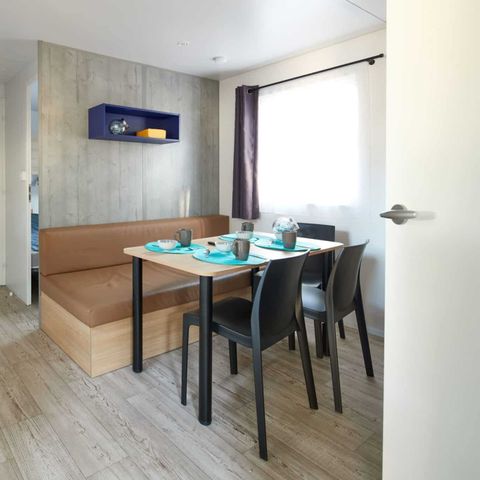 Stacaravan 5 personen - Comfort Déclik 2 slaapkamers