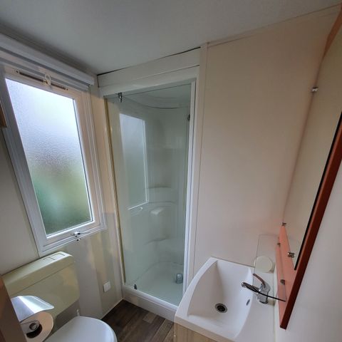 Stacaravan 2 personen - 18 m² - 1 slaapkamer (Voor een stel)