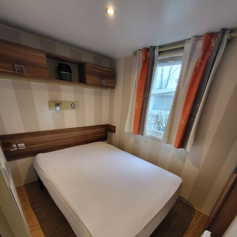 Stacaravan 4 personen - 25 m² - 2 slaapkamers (maximaal 2 volwassenen of familie)