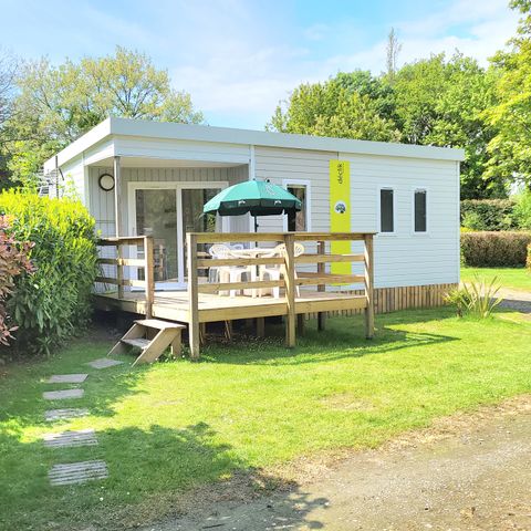Stacaravan 5 personen - Declik - 29 m² - 2 slaapkamers (maximum 2 volwassenen of familie)