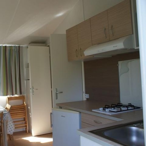 Stacaravan 2 personen - Bikini - 1 slaapkamer