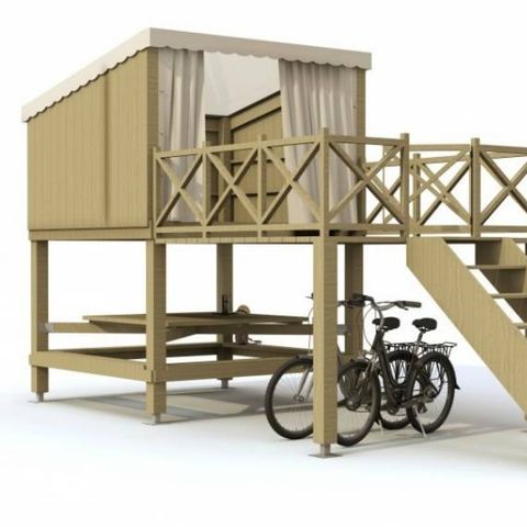 UNIEKE ACCOMMODATIE 2 personen - Campétoile 2 pers.
