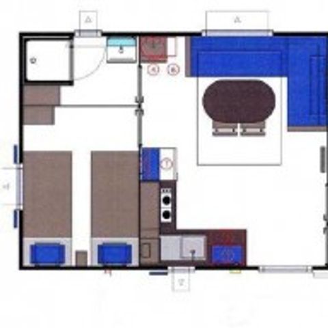 Stacaravan 5 personen