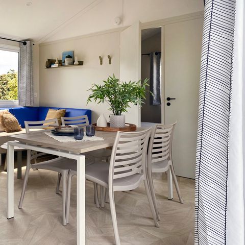 Stacaravan 4 personen - Stacaravan Select TV LV Plancha - 2 slaapkamers - 4 slaapplaatsen