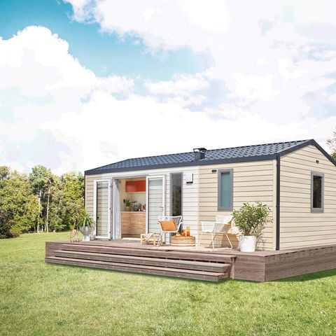 Stacaravan 4 personen - Stacaravan Select TV LV Plancha - 2 slaapkamers - 4 slaapplaatsen