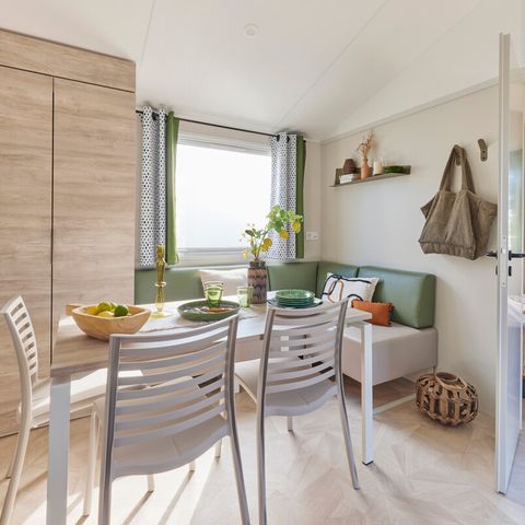 Stacaravan 6 personen -  Stacaravan Select TV LV Plancha - 3 slaapkamers - 6 slaapplaatsen