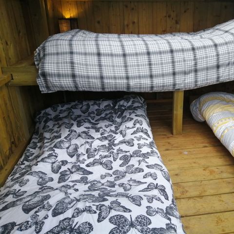 UNIEKE ACCOMMODATIE 5 personen - GLAMPING CABANE zonder sanitair