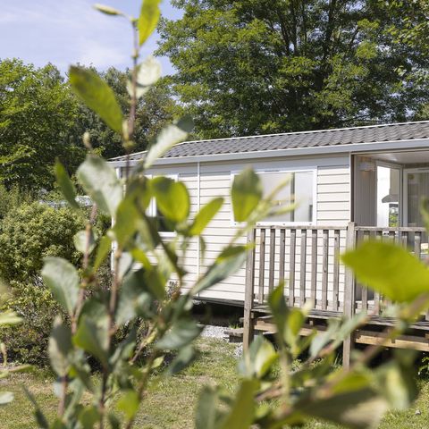 Stacaravan 4 personen - Stacaravan Confort Hortensia - 2 slk. - TV