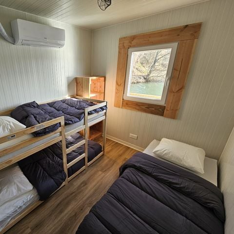 Chalet 5 personen - Drijvend Chalet met 2 slaapkamers