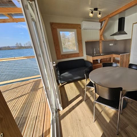 Chalet 5 personen - Drijvend Chalet met 2 slaapkamers
