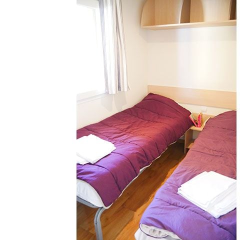 Stacaravan 6 personen - 3 slaapkamers 6 pers