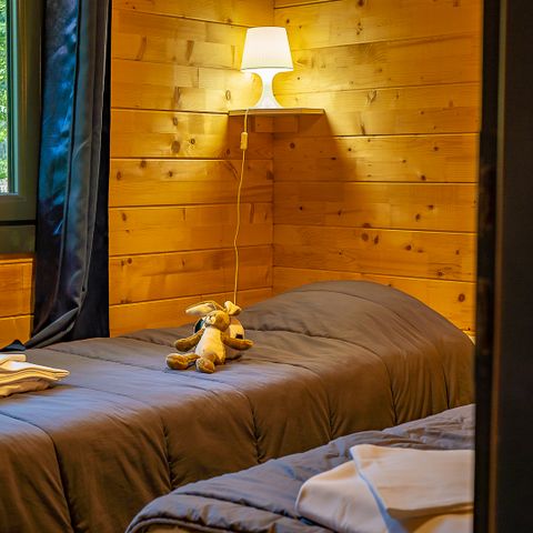 Stacaravan 4 personen - Huisje SPA 4 pers