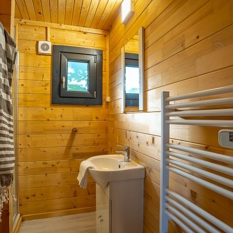 Stacaravan 4 personen - Huisje SPA 4 pers