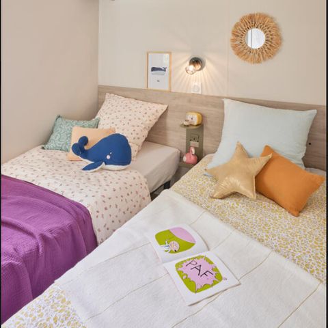 Stacaravan 4 personen - Stacaravan PRIVILEGE - REINETTE - 2 slaapkamers - DIMANCHE