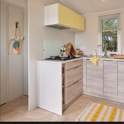 Stacaravan 4 personen - Stacaravan PRIVILEGE - REINETTE - 2 slaapkamers - DIMANCHE