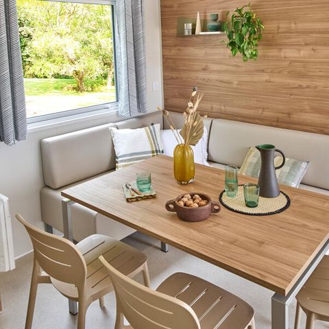 Stacaravan 6 personen - Stacaravan PRIVILEGE - GALA - 3 slaapkamers - ZATERDAG