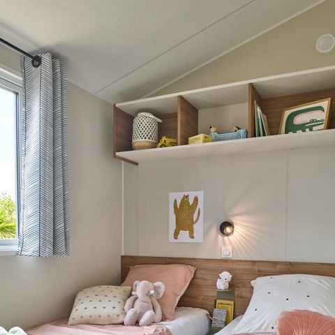 Stacaravan 6 personen - Stacaravan PRIVILEGE - GALA - 3 slaapkamers - ZATERDAG