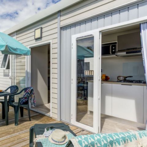 Stacaravan 6 personen - Confort+ Glénan 6Pers 3Ch 32m2