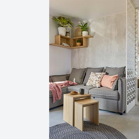 Stacaravan 4 personen - Sunêlia Luxe Iroise 2 kamers 35m² - TV - LV - Linnen voorzien