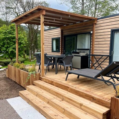 Stacaravan 5 personen - Sunêlia Luxe Crippa Mediterranea 40m² - 2 kamers / 2 badkamers - PMR -