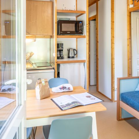 Chalet 4 personen - 28 m² - 2 slaapkamers