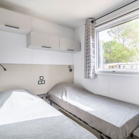 Stacaravan 6 personen - Premium 3 slaapkamers 6 personen