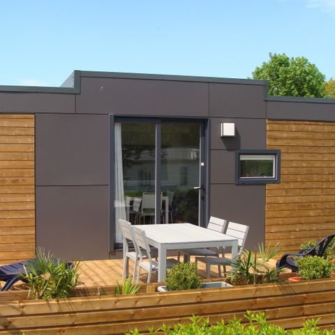 Stacaravan 4 personen - PREMIUM 2 slaapkamers